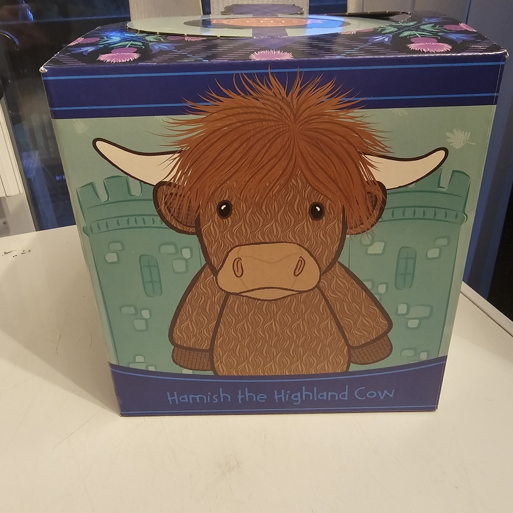 Scentsy Hamish the Highland Cow - Brown and Tan